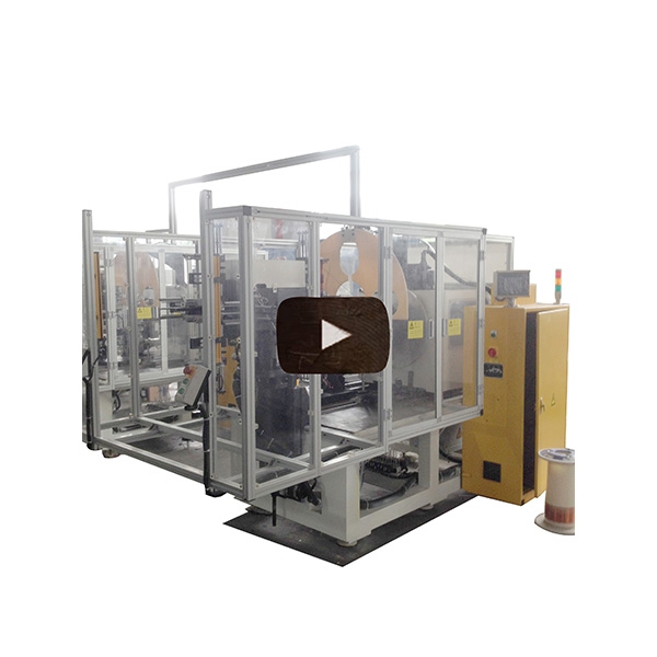 RX33 Auto coil winding machine(double-station/turn table/horizontal)